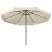 Schneider Sonnenschirm 748-02 Markt-Schirm ca. 300cm, rund, natur