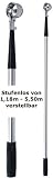 Silverline Teleskop Ballangel aus Alu bis 5,50m ausziehbar
