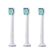 Philips Sonicare HX6023/90 ProResults Compact Brush Heads, 3-Pack