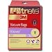 Filtrete Hoover Y HEPA Bags, 2 Bags Per Pack