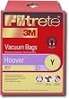 Filtrete Hoover Y HEPA Bags, 2 Bags Per Pack