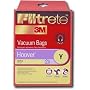 Filtrete Hoover Y HEPA Bags, 2 Bags Per Pack