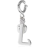 ELLE Jewelry Charms L Initial Sterling Silver 