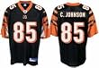 Chad Johnson Cincinnati Bengals #85 Replica Reebok NFL Football Jersey (Black)