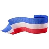 Red, White & Blue Crepe Streamer