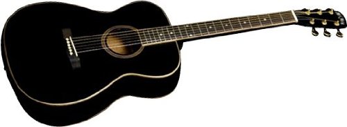 Great Divide LGM-18-BLK-G Orchestra Acoustic Guitar