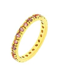 Pink CZ Eternity Ring