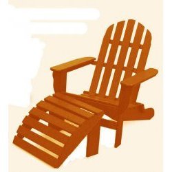 Adirondack Chair Only - Mango (Mango) (34H x 29W x 35D) by
