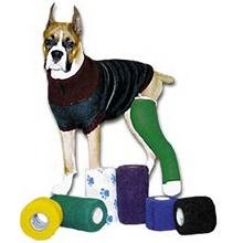 bandages for dogs:Dog Supplies Bandage Wrap White Paw Print
