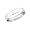 Karat Platinum 4mm Polished Dome Comfort Fit Band, Size 6