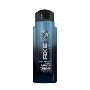 Axe 2in1 Anti-Dandruff Shampoo & Conditioner, Freeze, Itch Relief, 12-ounce Bottles (Pack of 3)