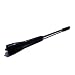 Alu Antenne vom Typ 16 Klassik in Schwarz, geeignet f�r M5 M6 - Gewinde