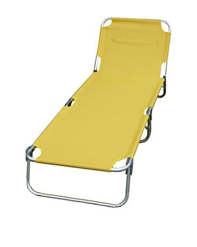 CARLO GUIDETTI OUTDOOR Lettino Mare Fasano Giallo