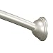 Moen Fixed-Length Curved Shower Rod with Pivoting Flange