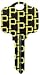 Pittsburgh Pirates Kwikset KW1 House Key