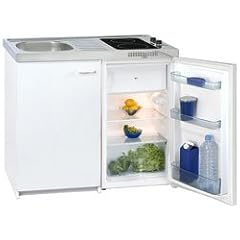 Minik�che KK 2000 Z EXQUISIT - Singlek�che Glaskeramikkochfeld, K�hlschrank A++
