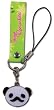Junjo Romantica: Panda Head w Strap Phone Charm
