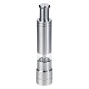 Vic Firth Gourmet Pump and Grind Pepper Mill - Stainless Steel