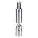 Gourmet Food : Vic Firth Gourmet Pump and Grind Pepper Mill - Stainless Steel