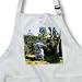 A Structure in the Japanese Part of the Hamilton, New Zealand Gardens - Medium Length Apron With Pouch Pockets 22w X 24l