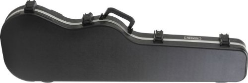 SKB Shaped Electric Bass Hardshell - TSA Latch, Over-Molded Handle