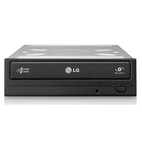 LG GH22NS 22x SATA DVDRW Drive - Bare Black