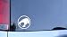 ThunderCats Retro Logo Vinyl Decal - White Window Sticker