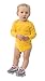 Monag Long Sleeve Baby Bodysuit, Long Sleeve Blank Solid Color Baby One-Piece, 100% Cotton Infant Bodysuit, Creeper