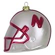 Nebraska Cornhuskers NHL Hockey Blown Glass 4" Christmas Tree Ornament - NCAA College Athletics