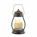 Hurricane Candle Warmer Lantern - Rustic Brown