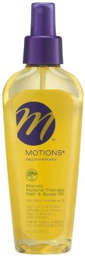 Motions Salon Haircare Marula Natural Therapy Hair and Scalp Oil, 8 Ounce by Motions