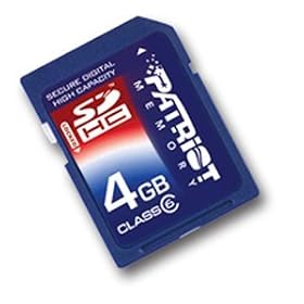 NEW 4Gb Genuine Patriot Memory Card for NIKON COOLPIX S230 Digital camera