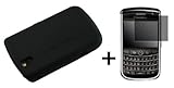 Black Silicone Soft Skin Case Cover for BlackBerry Tour 9630/ Niagra 9630 9 ....