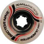 Sector 9 Nineball Ghost / Black Skateboard Wheels - 70mm 78a (Set of 4)