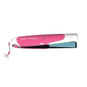 31%2BZlM8V4RL. SL500 AA280  ProCo IR10 3 Ceramic Mini Cordless Hair Straightener, 5/8