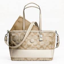 coach signature diaper bag