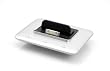 DEXIM - (DWP005) Socle station d'accueil synchro et charge USB MHub Pr�mium en v�ritable Aluminium pour Apple iPhone 4 / 3Gs / 3G / iPod Touch / iPod / BlackBerry