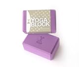 YogaRat Yoga Block -- Featherweight but sturdy eco-friendly foam with a great-feeling, grippy surface - 9" x 6" x4"