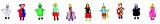 small foot company 2951 Handpuppen, 10er Set