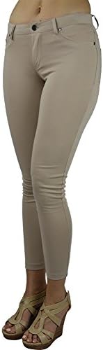 Alfa Global Skinny Dress Pants Tan Small