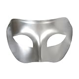 Silver Venetian Masquerade Mask ~ Mardi Gras Masks