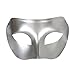 Silver Venetian Masquerade Mask - Mardi Gras Masks (STC10134)