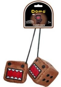Domo Kun: Fuzzy Dice Plush