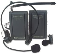Amplvx - Amplivox Wireless Lapel Microphone Kit Kit,Wrls,Mic,Trns,Rec,Lav (Pack Of2)