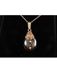 14k yellow gold Mustard Seed Necklace Christian Faith