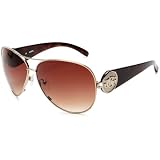 GUESS Womens 7006 Aviator Sunglasses