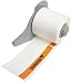 Brady M71-38-483-WARN 4" Width x 1.9" Height Orange/Black On White Color B-483 Ultra Aggressive Polyester Arc Flash Label For BMP71 Label Printer (100 Per Roll)