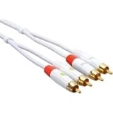 3' Beatport Stereo Interconnect Dual REAN RCA To RCA