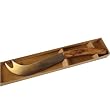 Laguiole Le Thiers Olive wood handled curved Cheese Knife