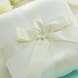 Cathy's Concepts Tied with a Bow Ring Pillow